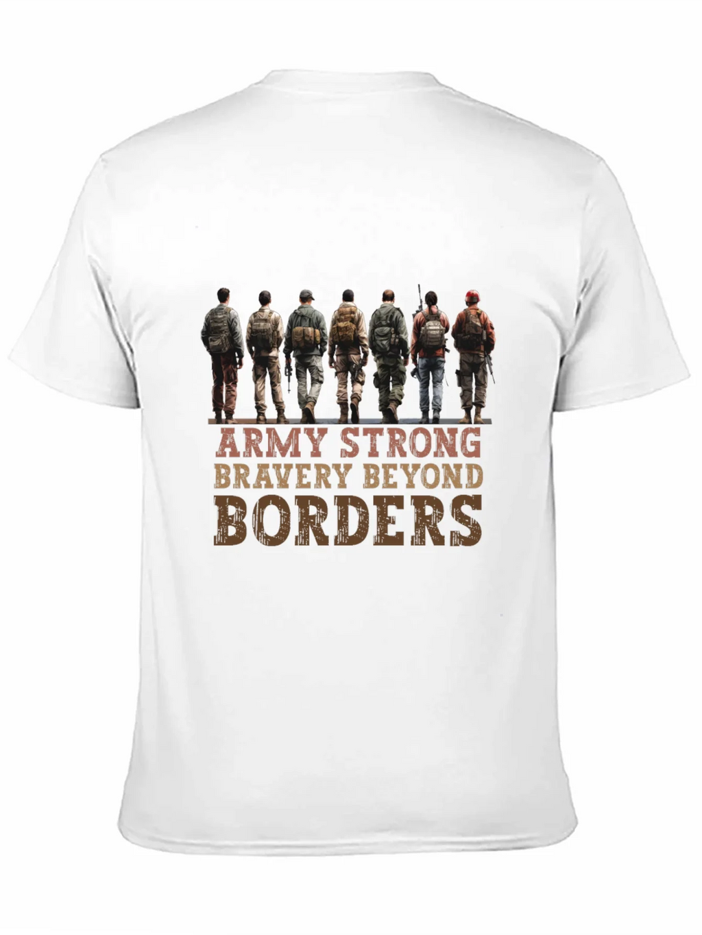 Army Strong T-Shirt - Bravery Beyond Borders
