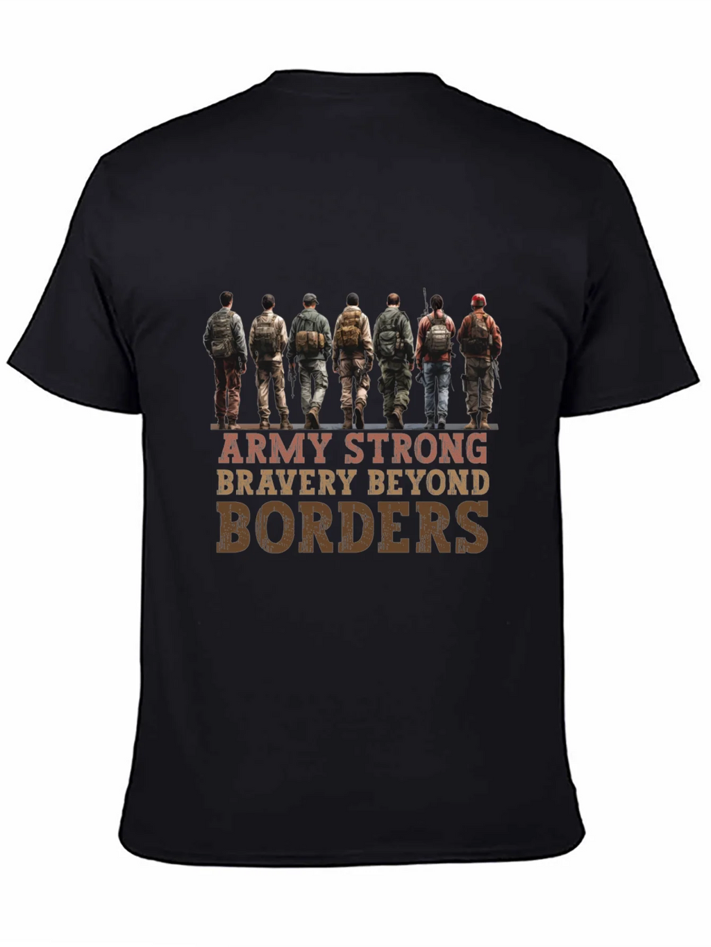 Army Strong T-Shirt - Bravery Beyond Borders