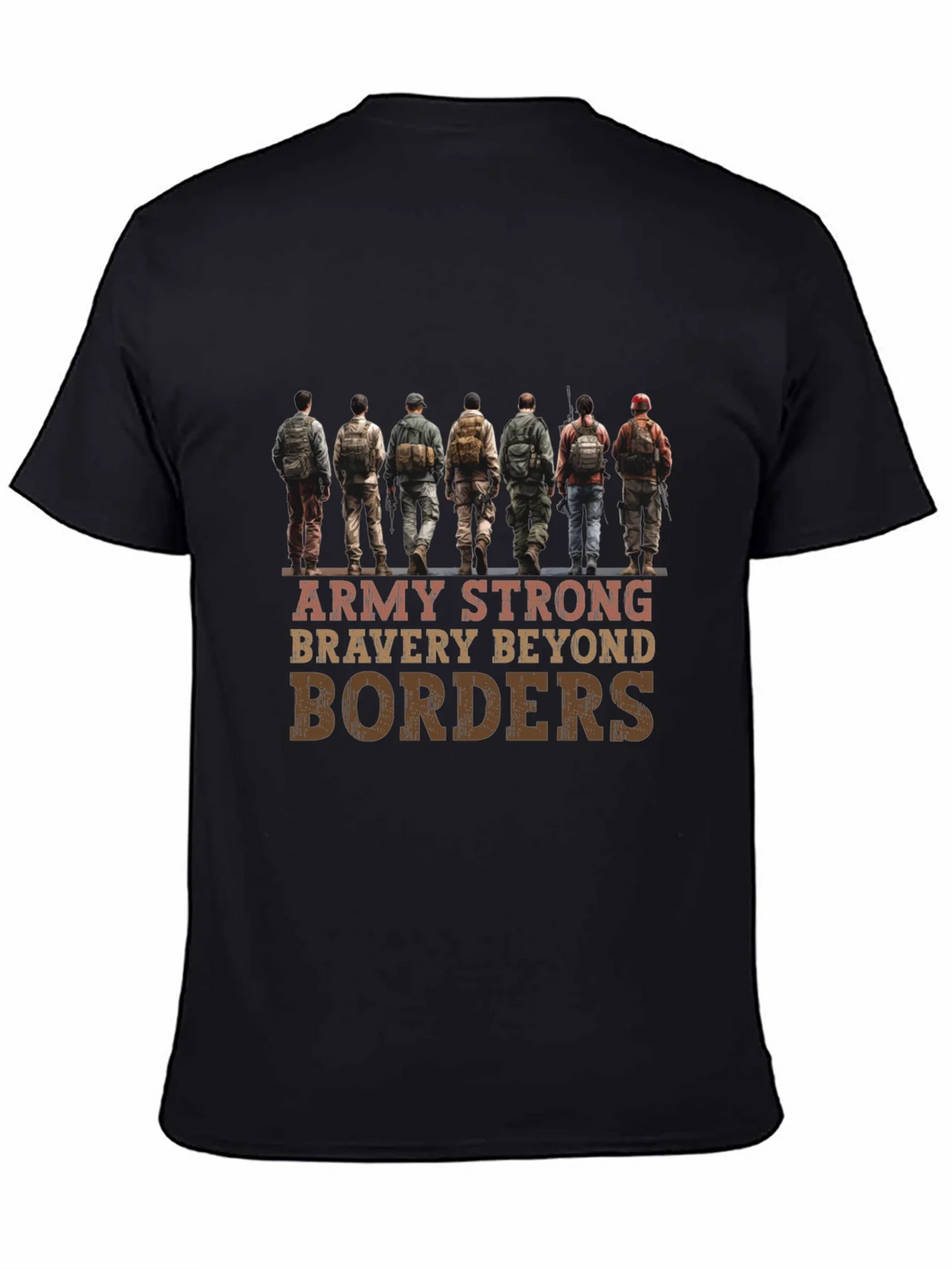 Army Strong T-Shirt - Bravery Beyond Borders