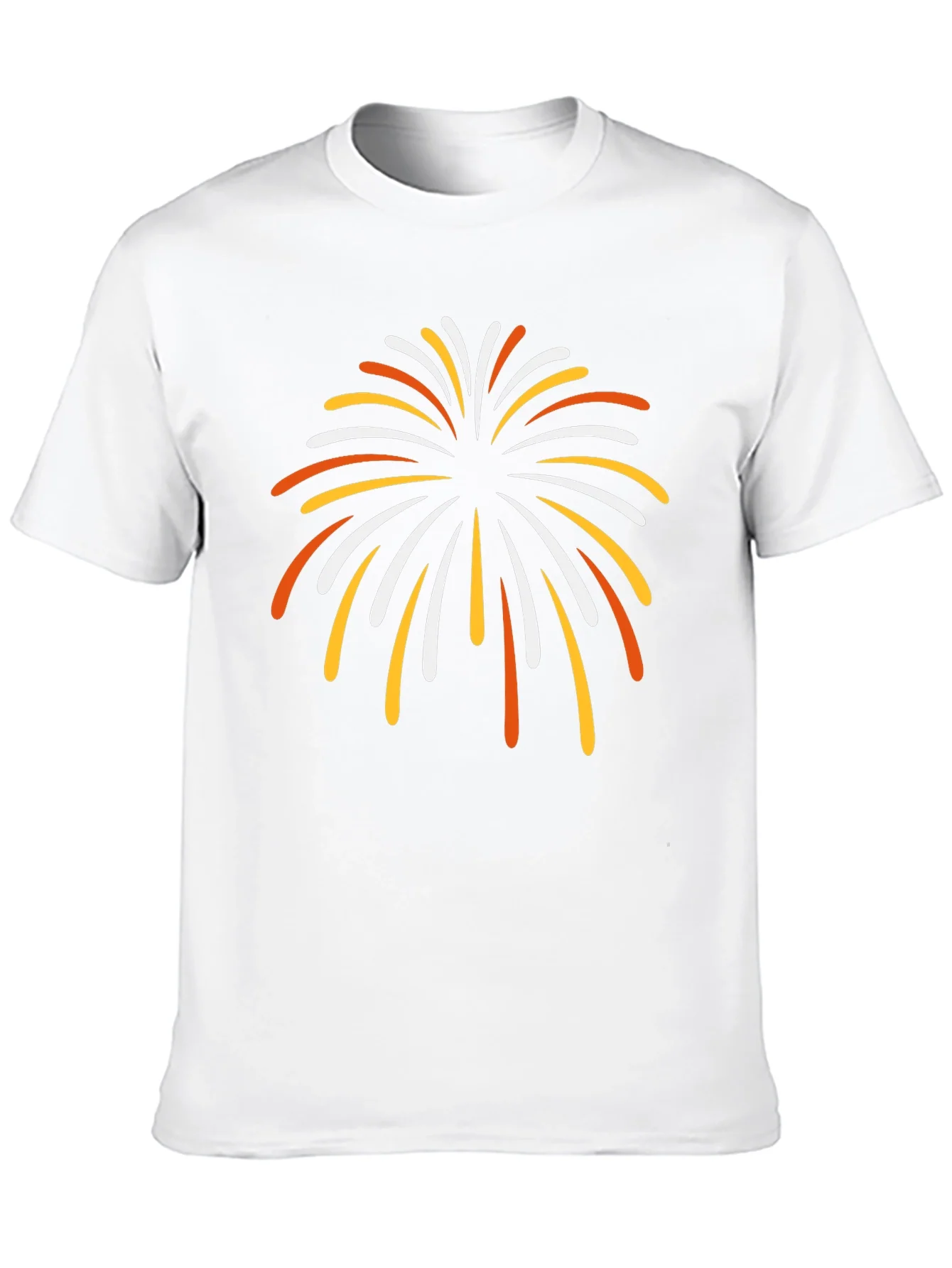 Fireworks Graphic Tee - Soft Cotton Blend