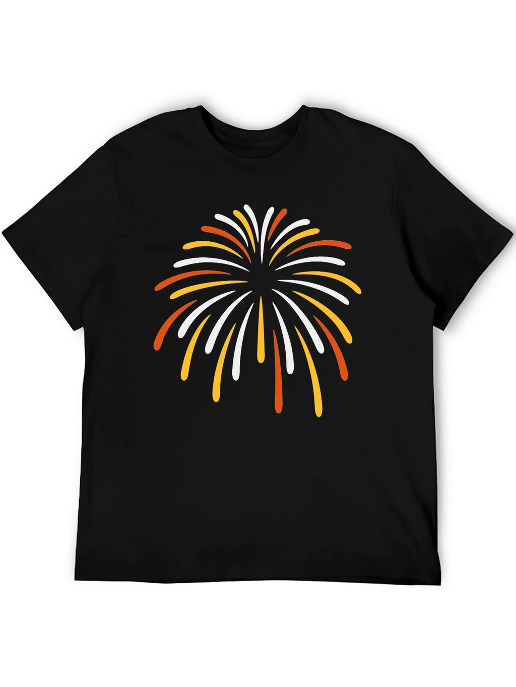 Fireworks Graphic Tee - Soft Cotton Blend