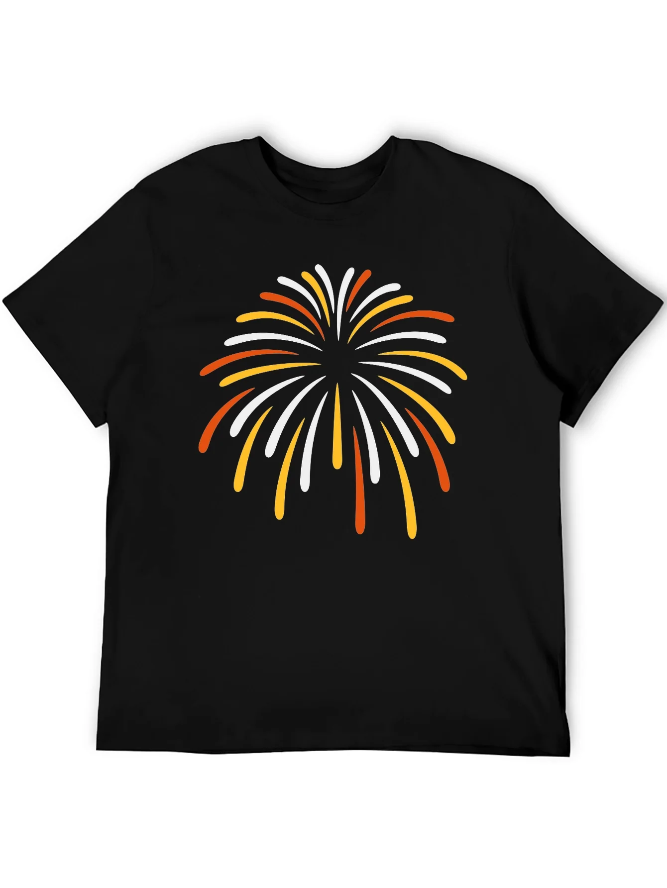 Fireworks Graphic Tee - Soft Cotton Blend