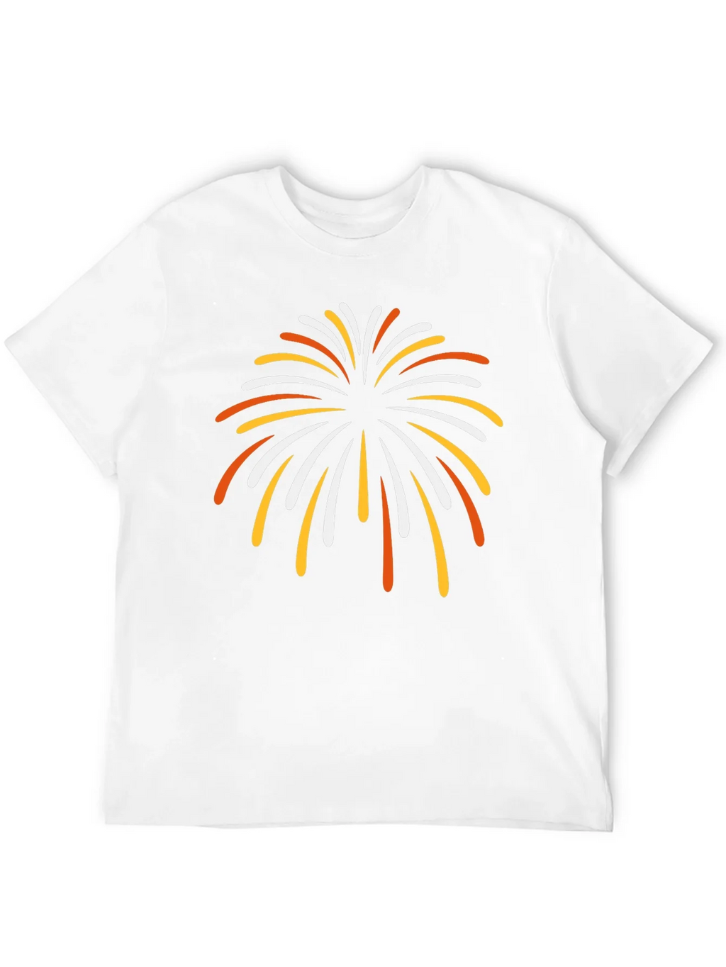 Fireworks Graphic Tee - Soft Cotton Blend