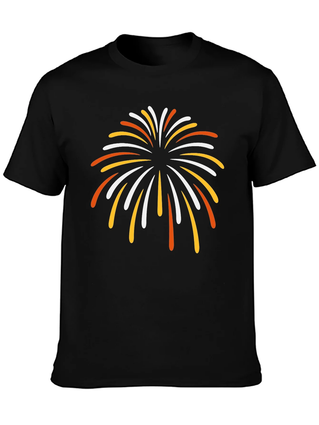 Fireworks Graphic Tee - Soft Cotton Blend