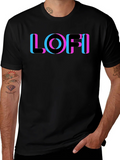 LOFI Glitch Tee - Retro Aesthetic Style