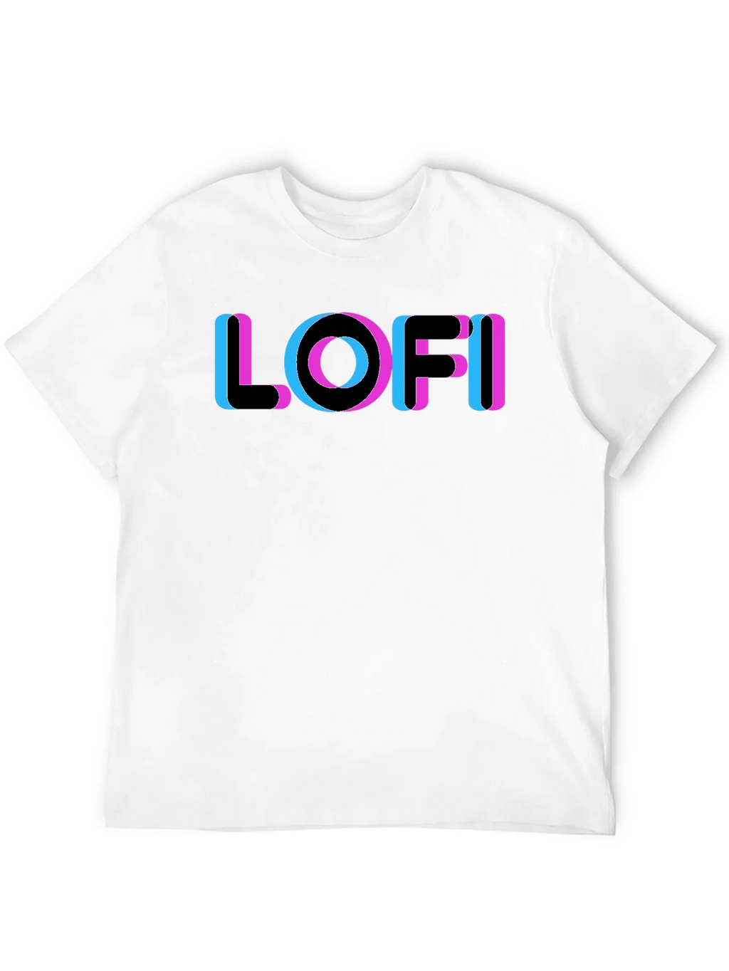 LOFI Glitch Tee - Retro Aesthetic Style