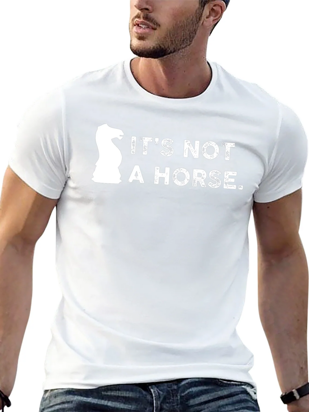 Its Not a Horse Chess T-Shirt
