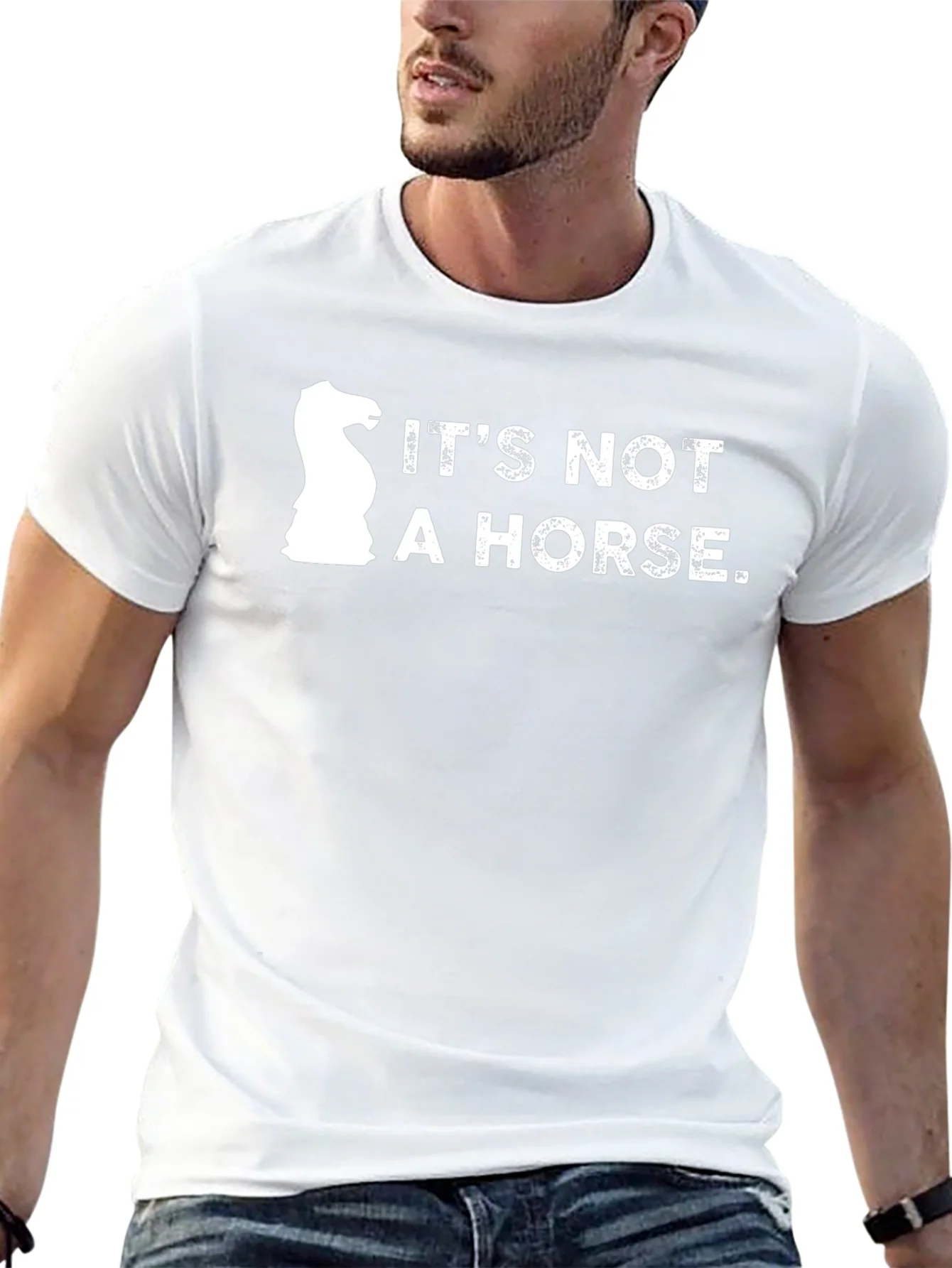 Its Not a Horse Chess T-Shirt