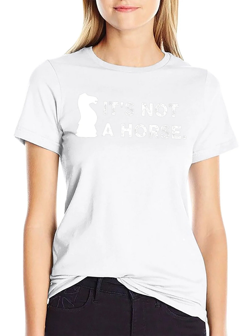 Its Not a Horse Chess T-Shirt