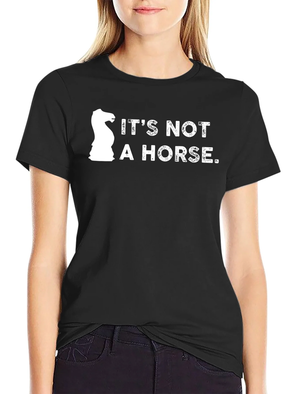 Its Not a Horse Chess T-Shirt