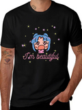 Im Beautiful Graphic T-Shirt - Black