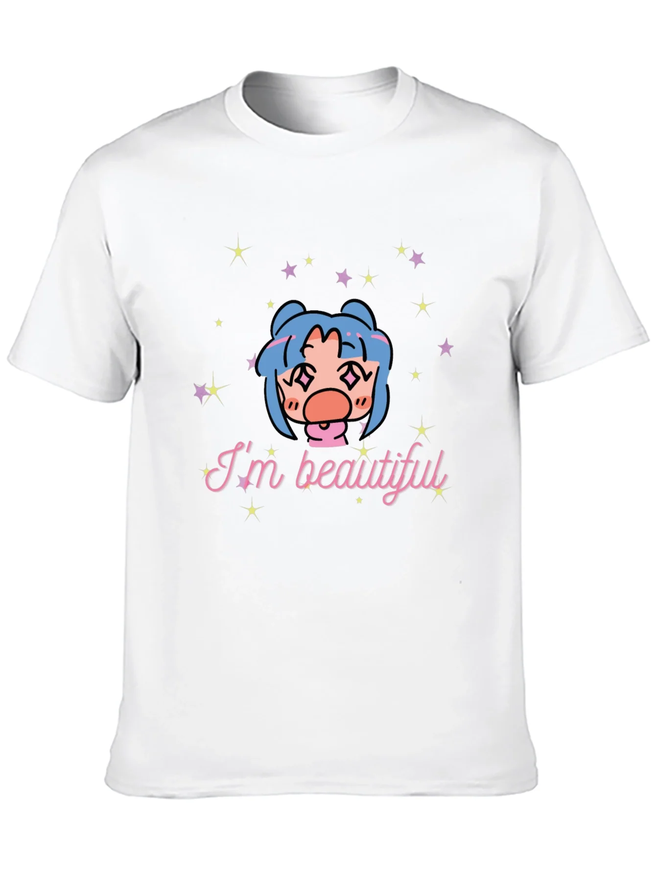 Im Beautiful Graphic T-Shirt - Black