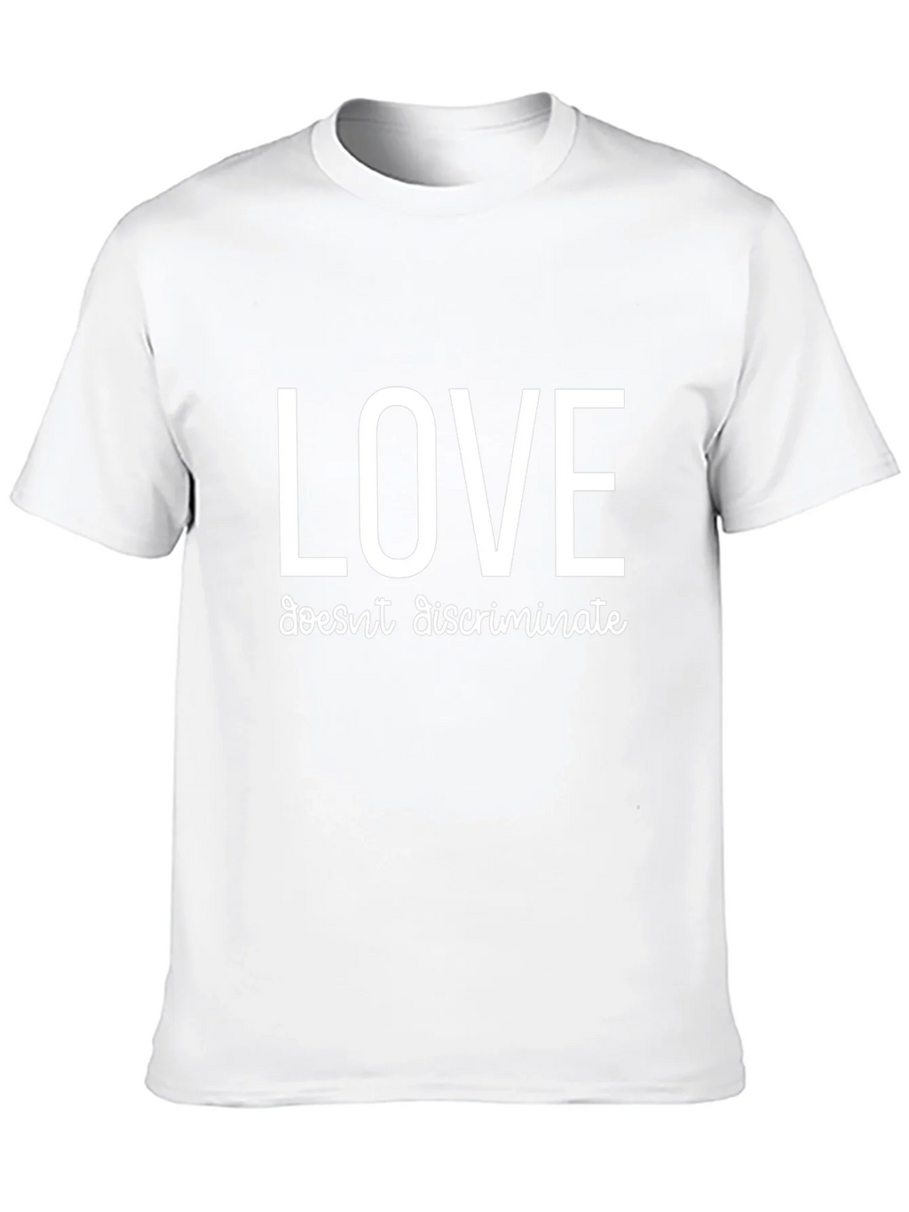 Love Doesnt Discriminate Tee - Black