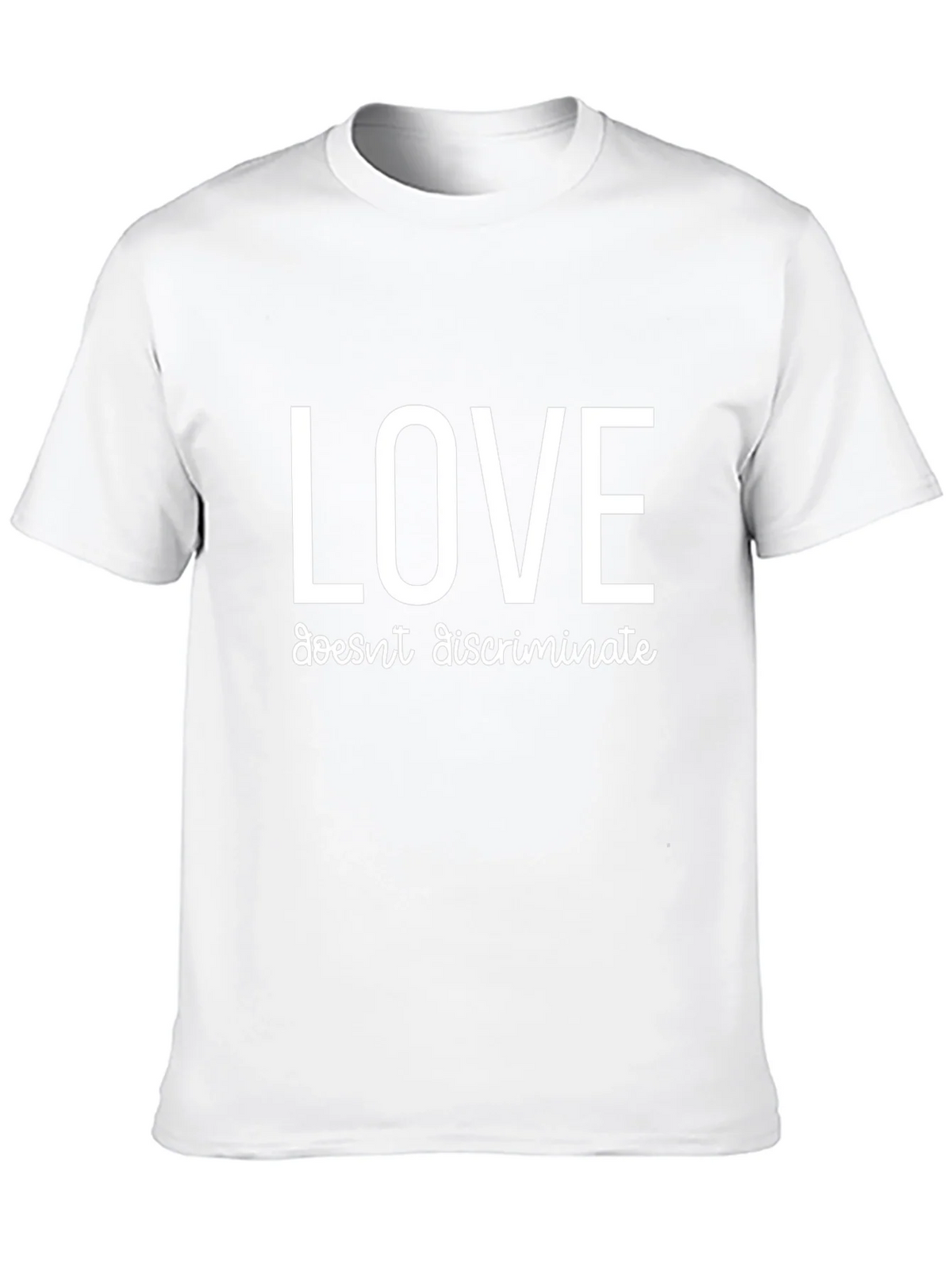 Love Doesnt Discriminate Tee - Black