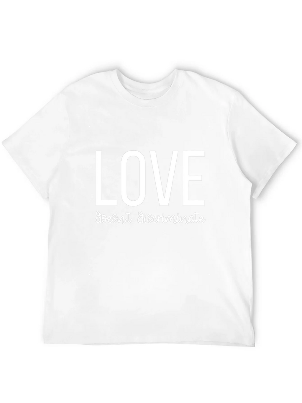 Love Doesnt Discriminate Tee - Black