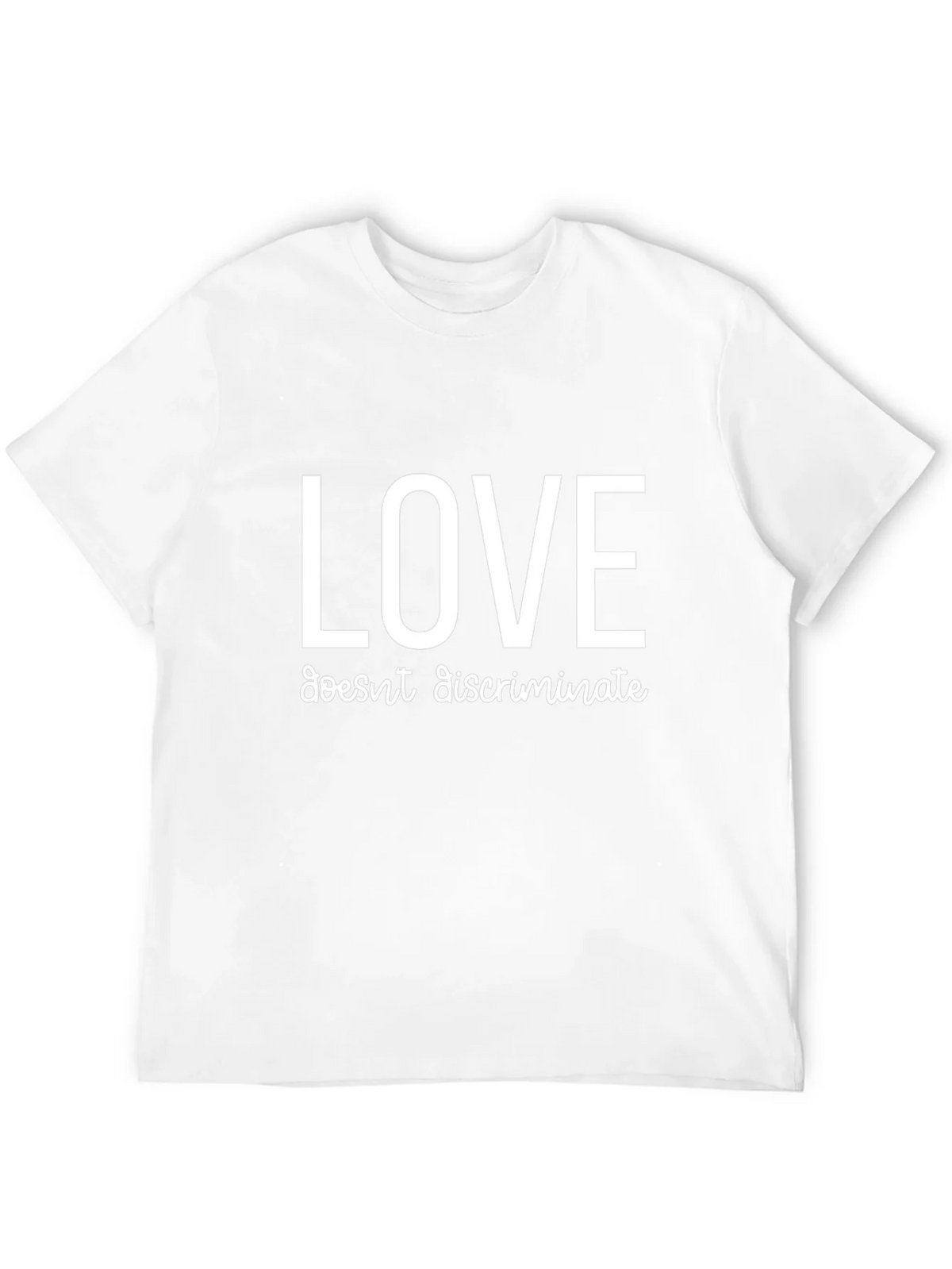 Love Doesnt Discriminate Tee - Black