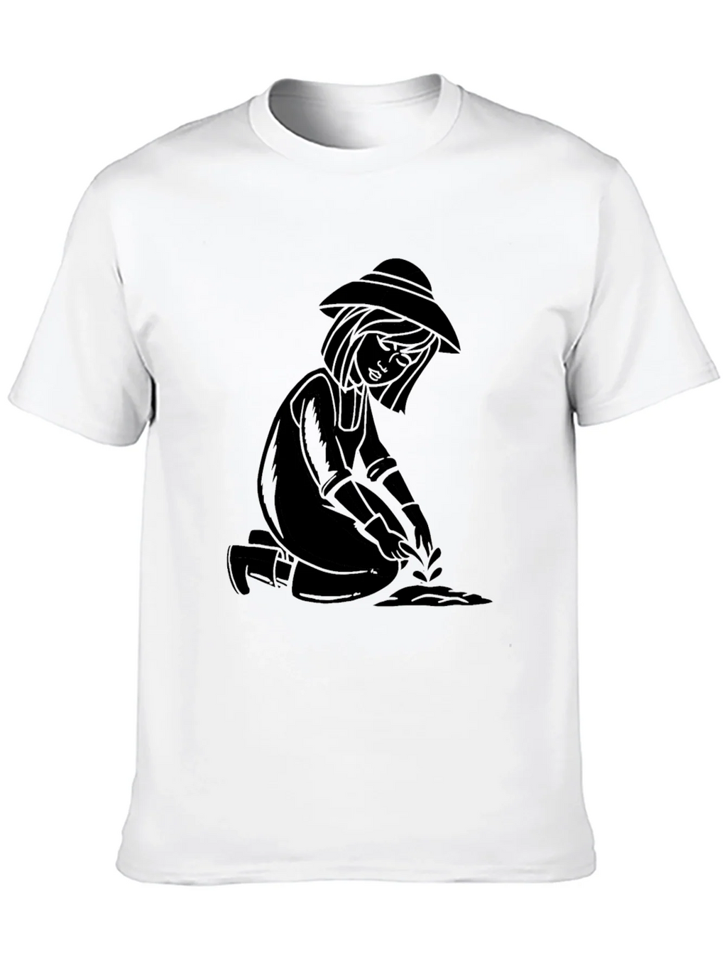 Gardener Graphic Tee - Black Unisex T-Shirt