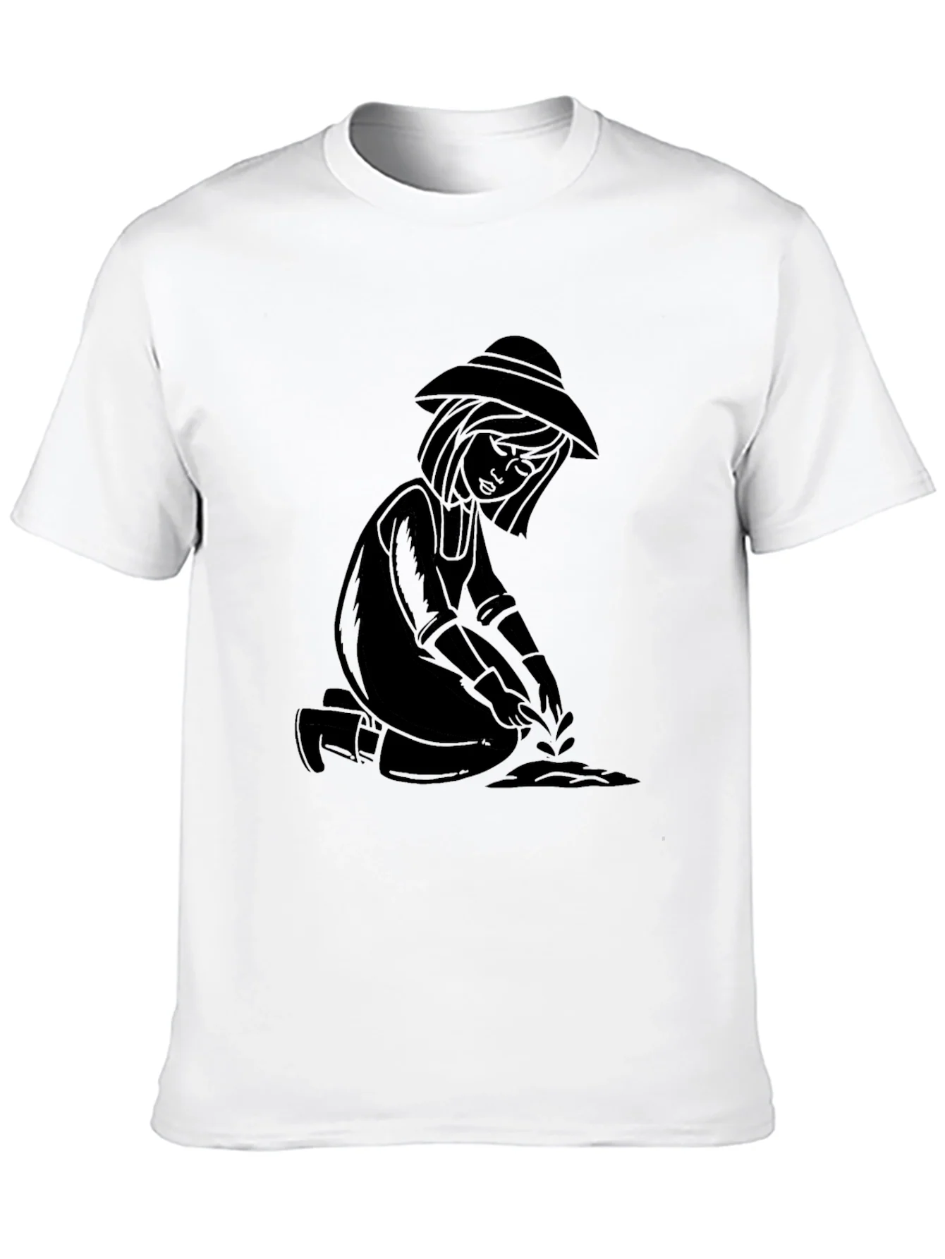 Gardener Graphic Tee - Black Unisex T-Shirt