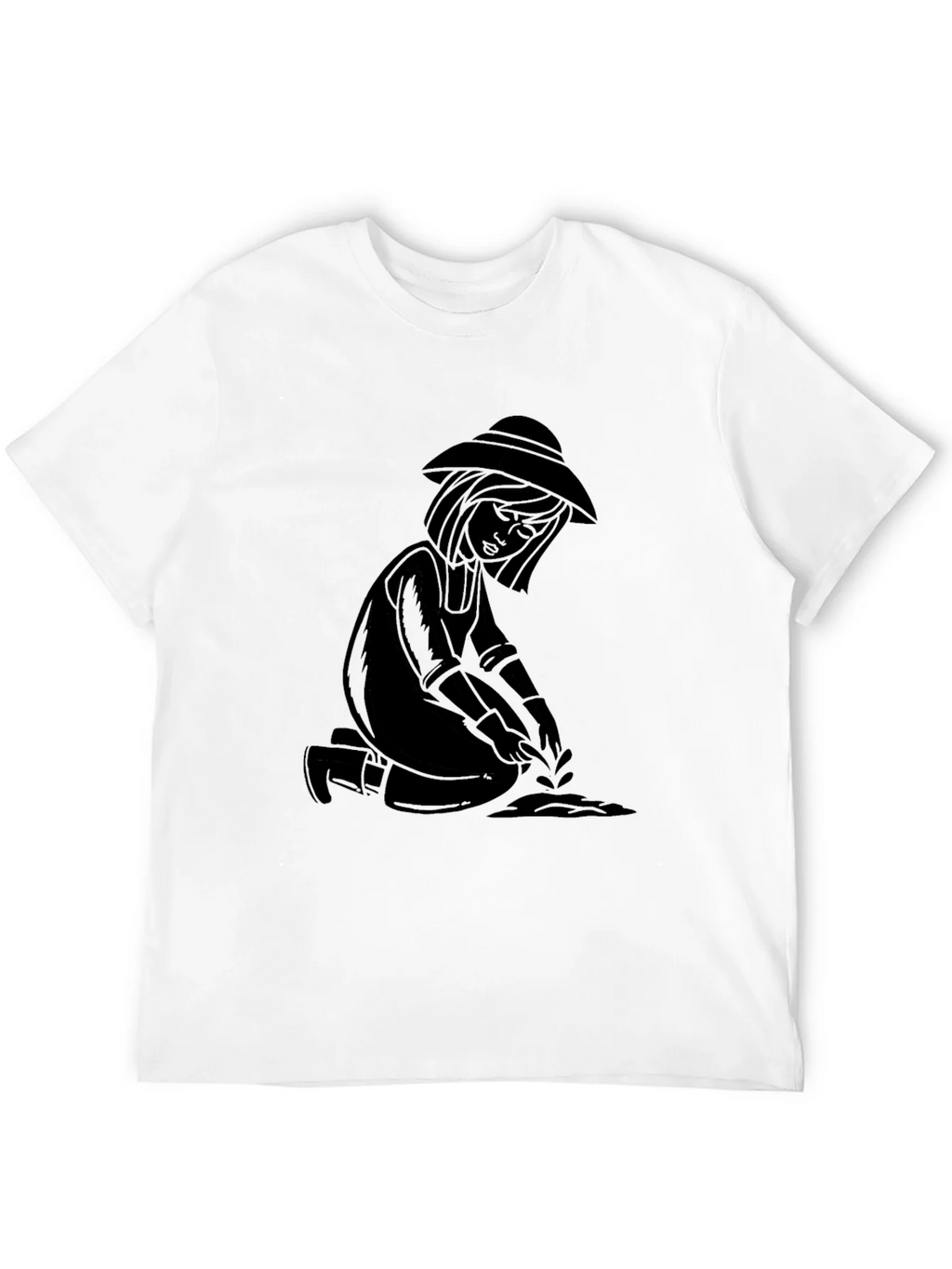 Gardener Graphic Tee - Black Unisex T-Shirt