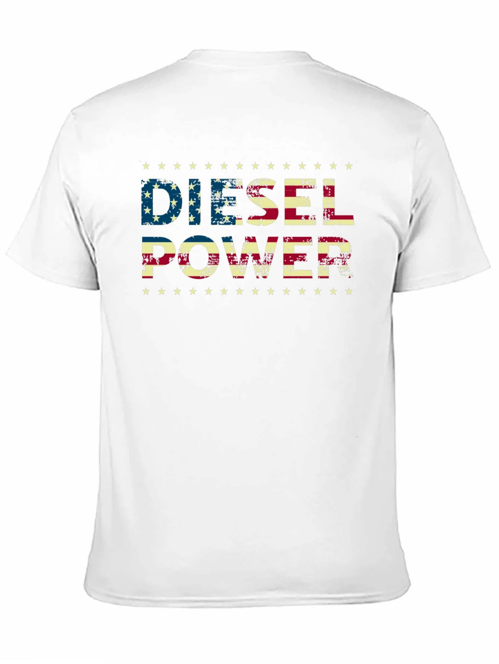 Diesel Power American Flag Graphic T-Shirt