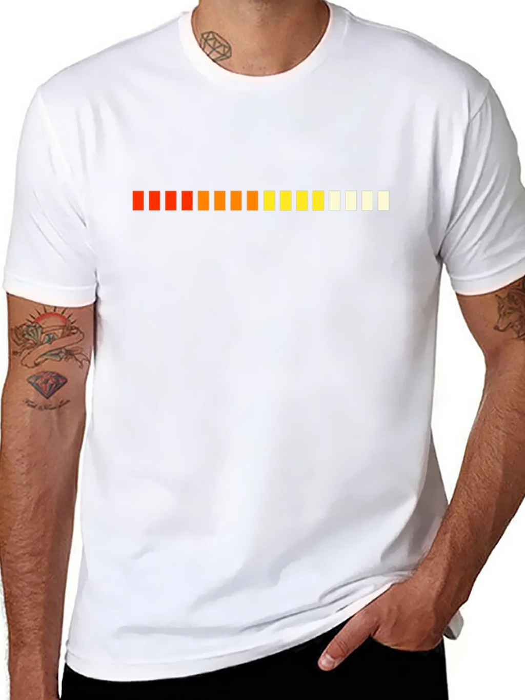 Cool Equalizer Graphic Black T-Shirt