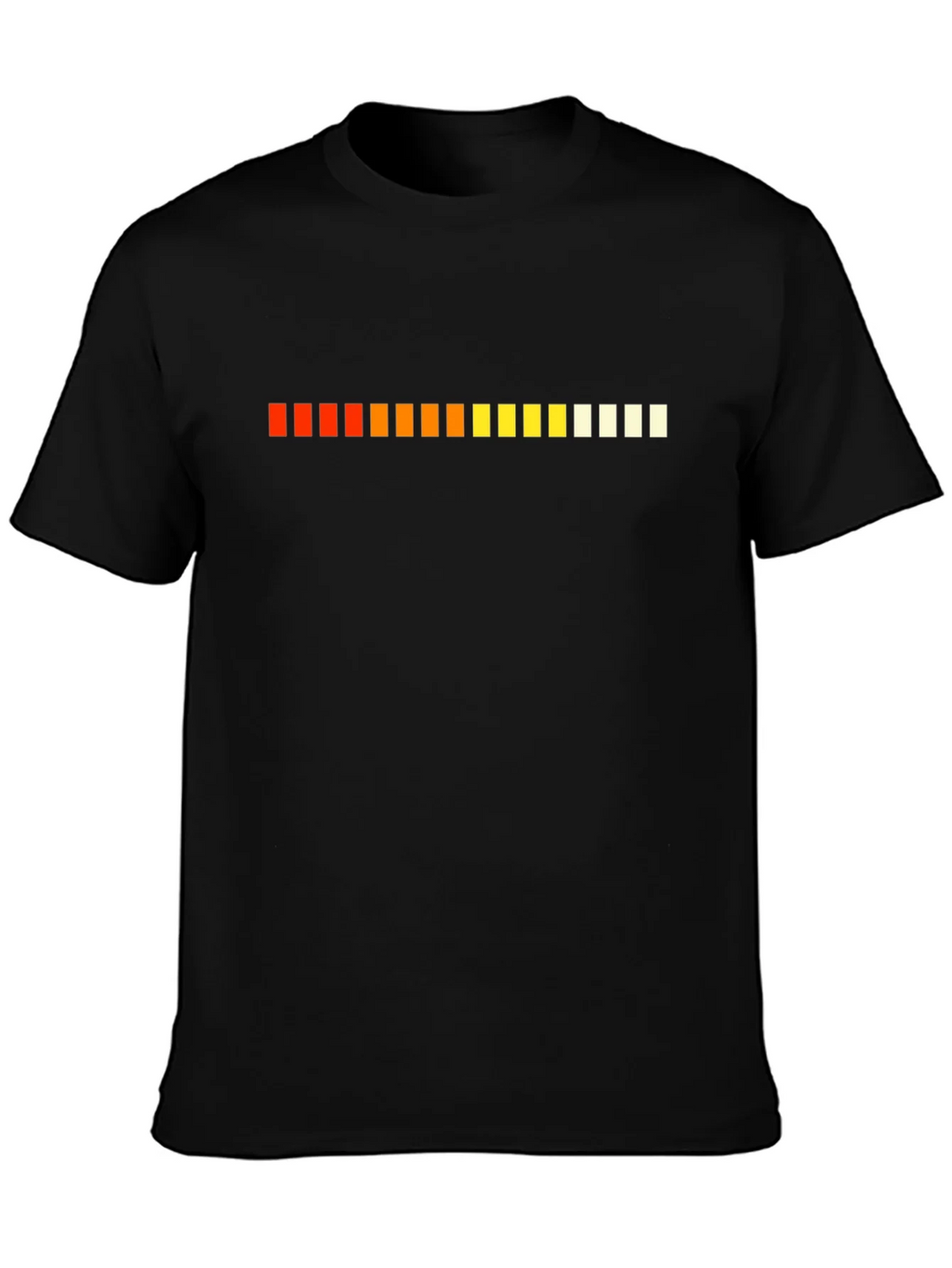 Cool Equalizer Graphic Black T-Shirt