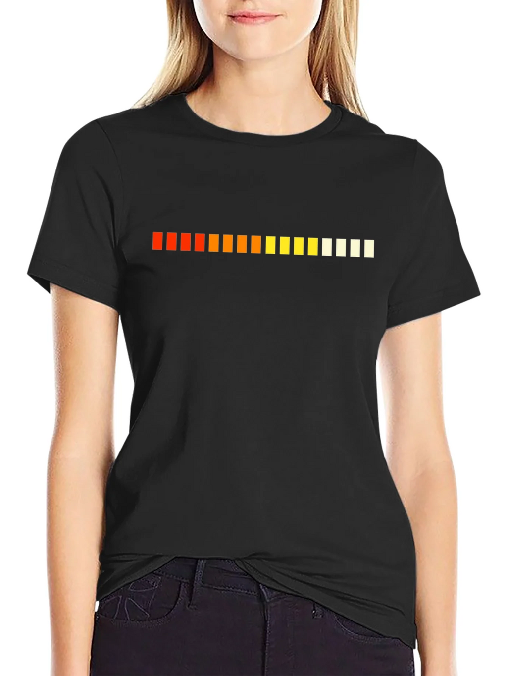 Cool Equalizer Graphic Black T-Shirt