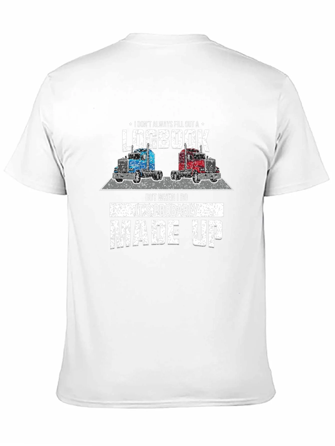 Funny Trucker Logbook T-Shirt