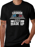 Funny Trucker Logbook T-Shirt