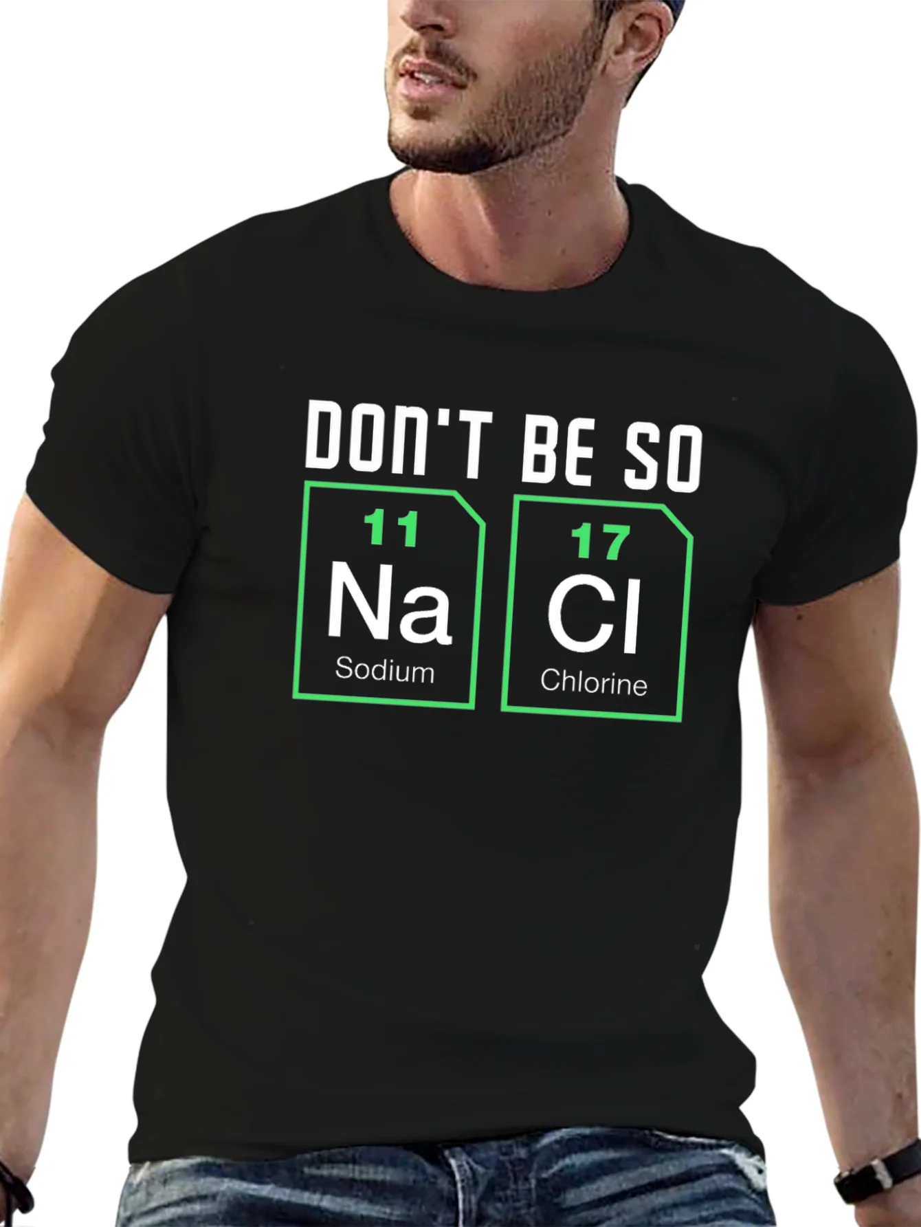Dont Be So Salty Black T-Shirt