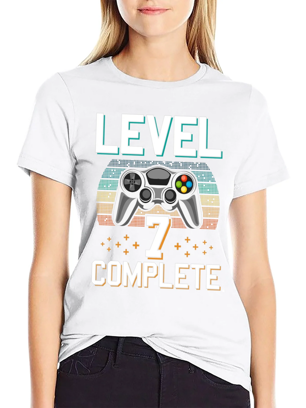 Level 7 Complete Gamer T-Shirt - Birthday Gift
