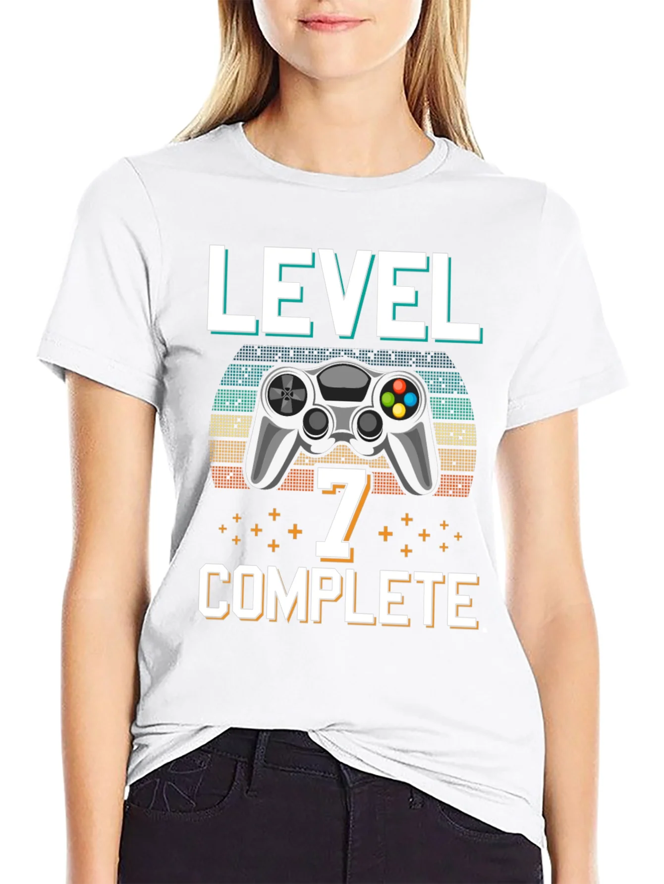Level 7 Complete Gamer T-Shirt - Birthday Gift
