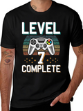 Level 7 Complete Gamer T-Shirt - Birthday Gift