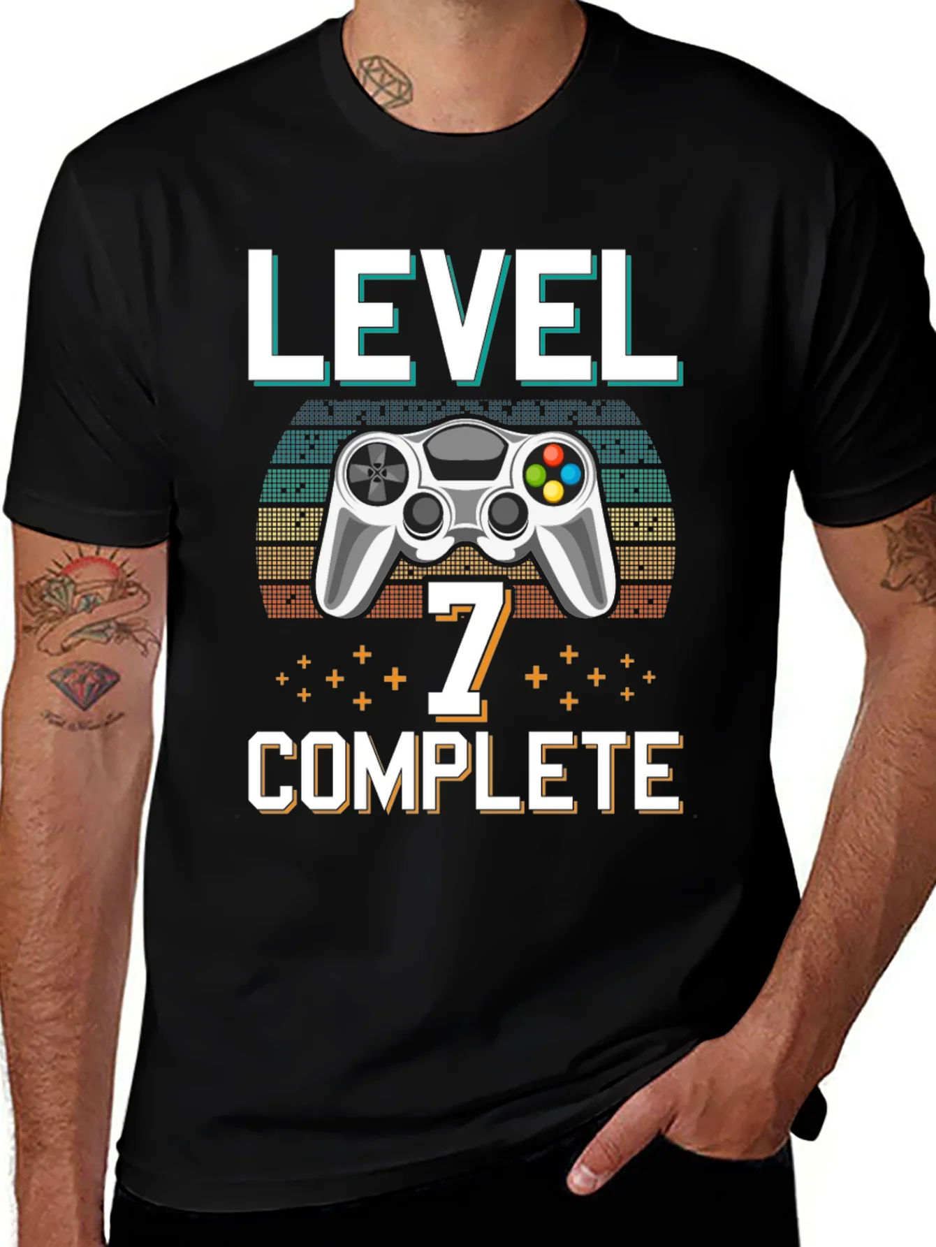 Level 7 Complete Gamer T-Shirt - Birthday Gift