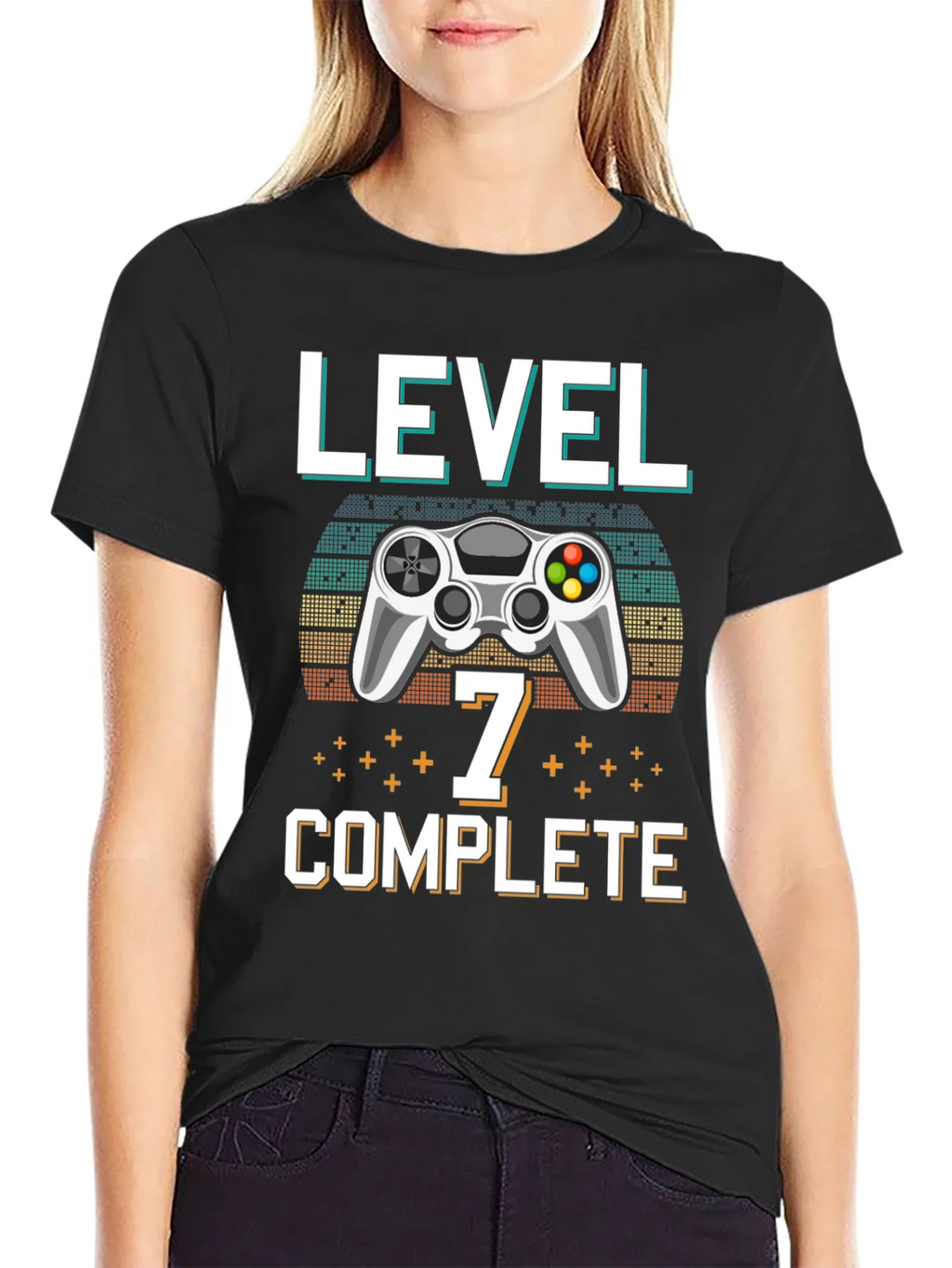 Level 7 Complete Gamer T-Shirt - Birthday Gift