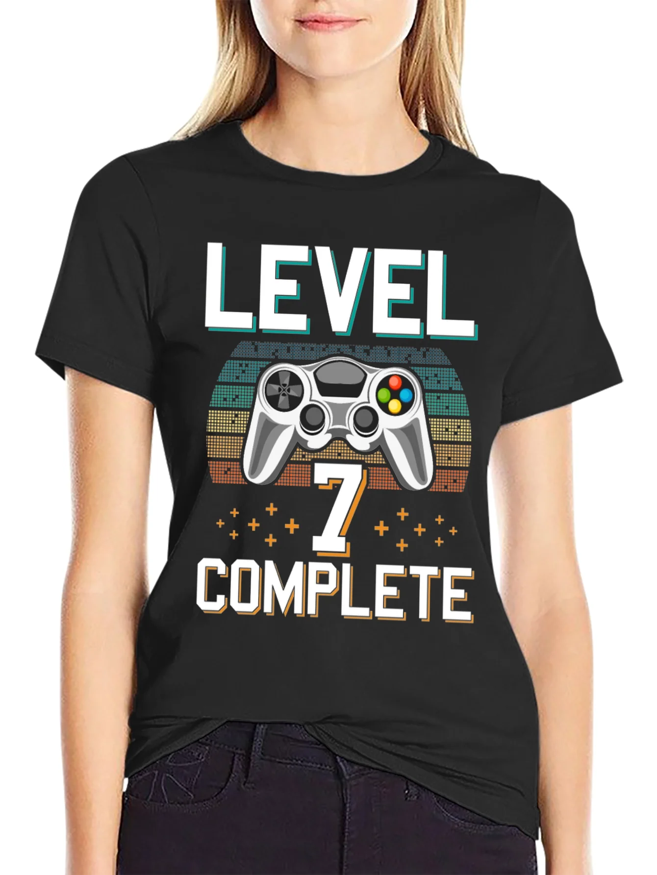 Level 7 Complete Gamer T-Shirt - Birthday Gift