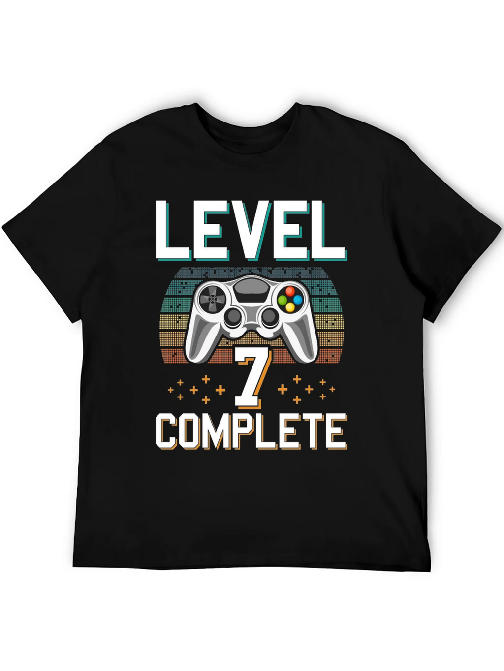 Level 7 Complete Gamer T-Shirt - Birthday Gift