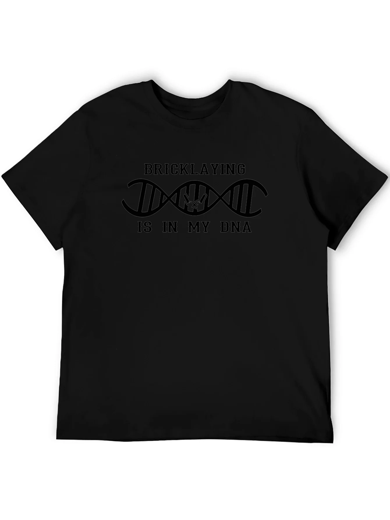 Bricklaying DNA T-Shirt - Construction Worker Pride