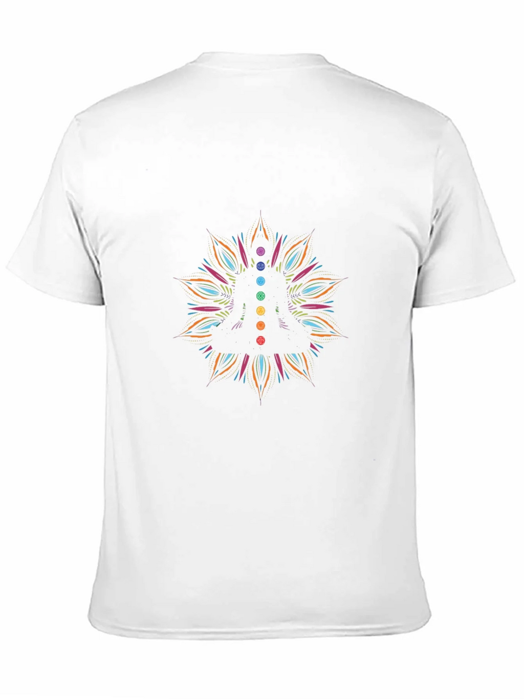 Chakra Mandala Black T-Shirt