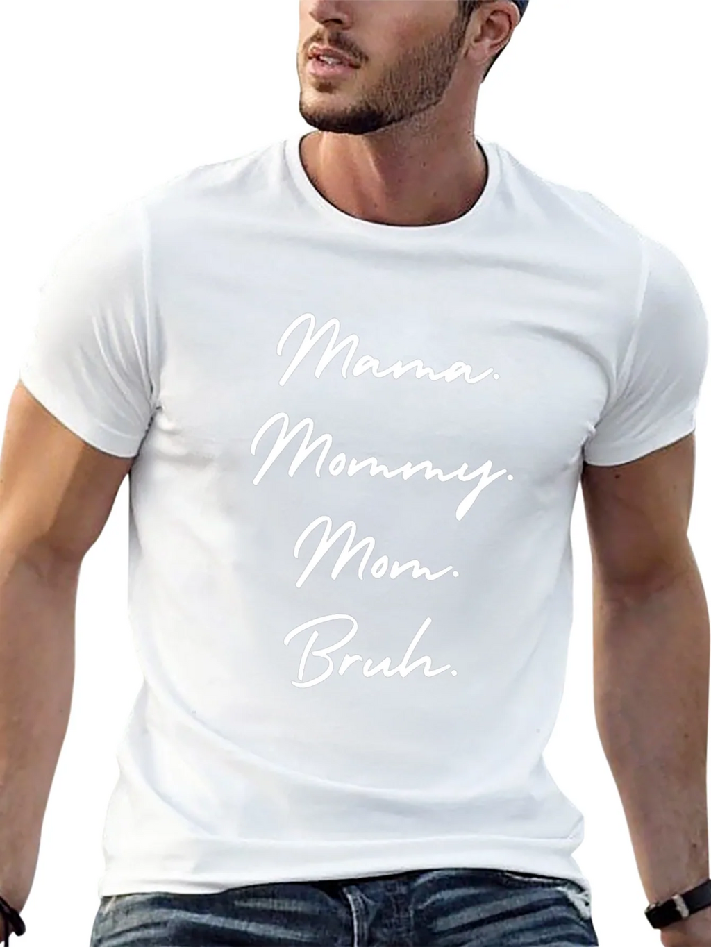 Mama Mommy Mom Bruh Funny Graphic Tee