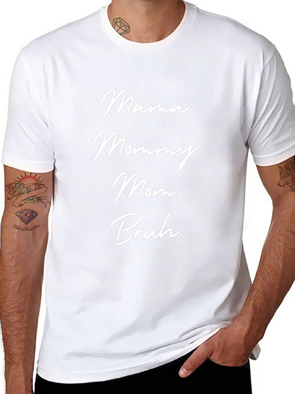 Mama Mommy Mom Bruh Funny Graphic Tee
