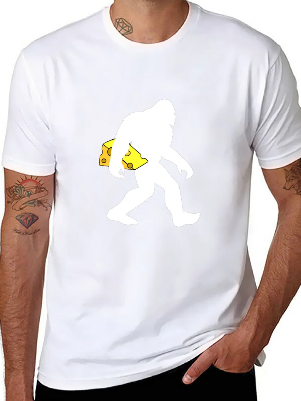 Sasquatch Cheese Lover T-Shirt