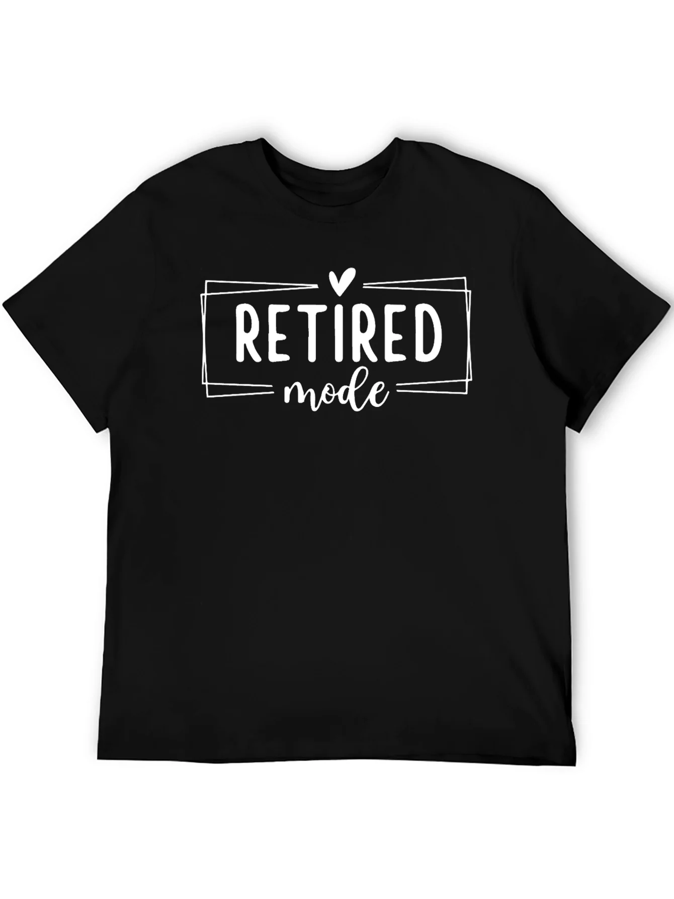 Retired Mode T-Shirt Funny Retirement Tee