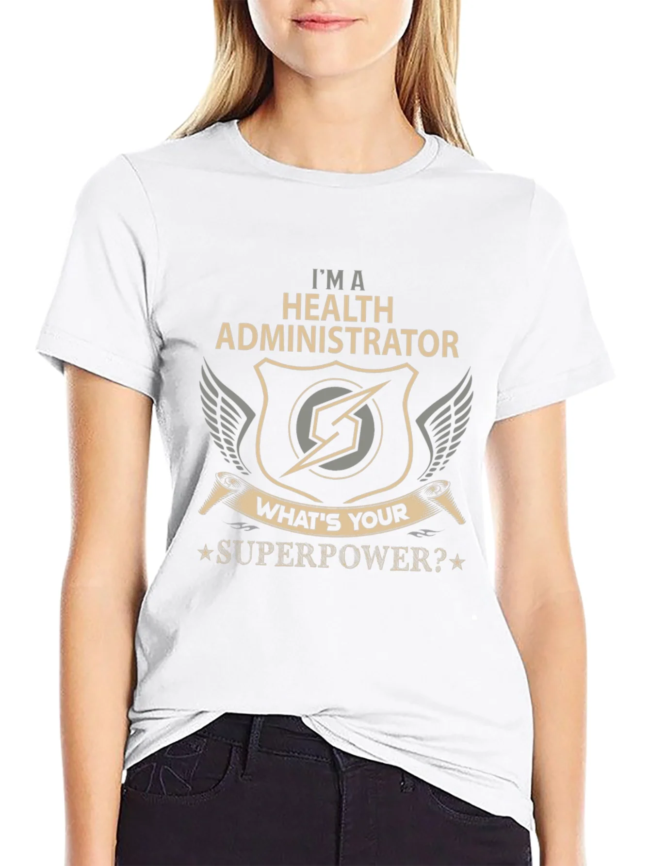 Health Administrator Superpower T-Shirt