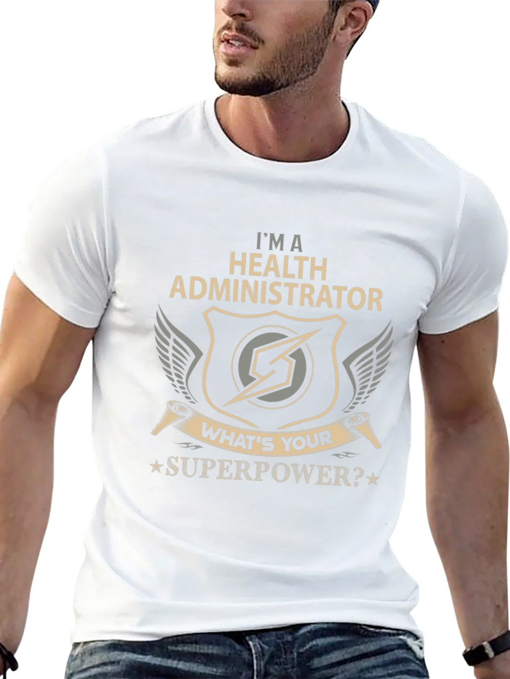 Health Administrator Superpower T-Shirt