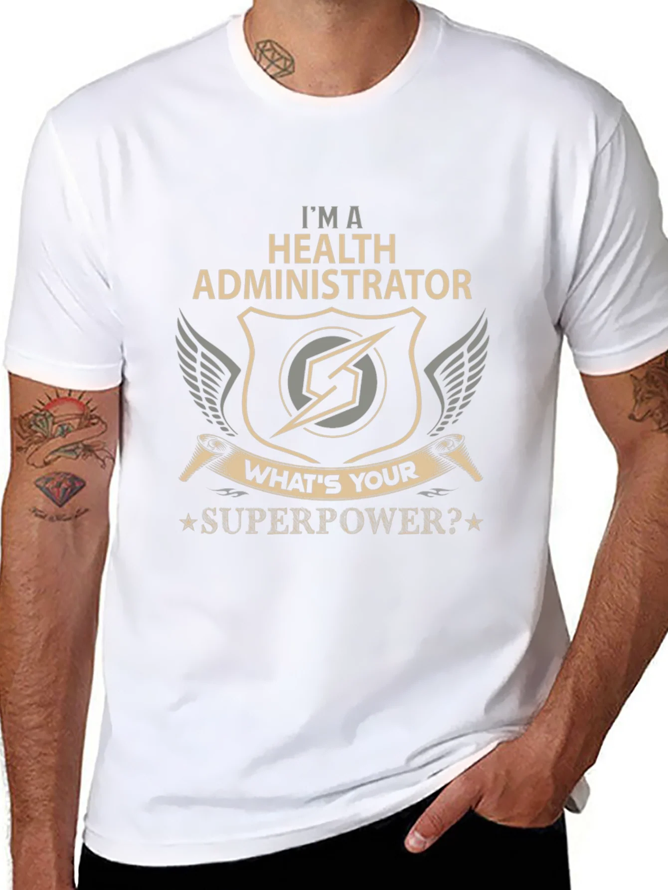 Health Administrator Superpower T-Shirt