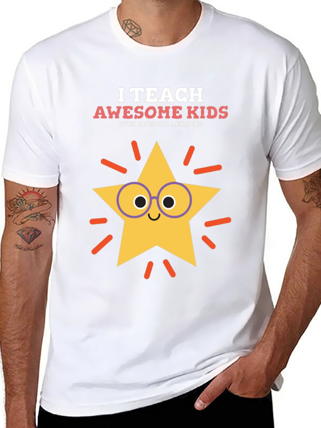 Awesome Abilities Teacher Graphic Tee