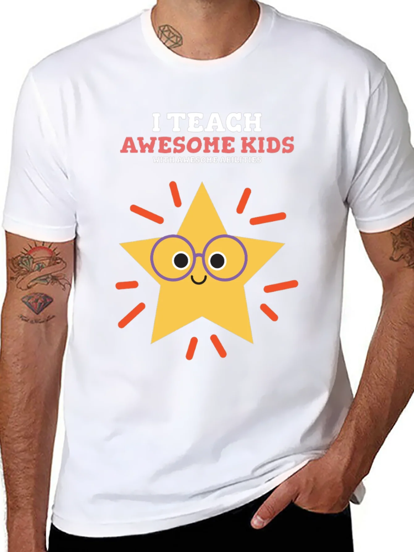 Awesome Abilities Teacher Graphic Tee
