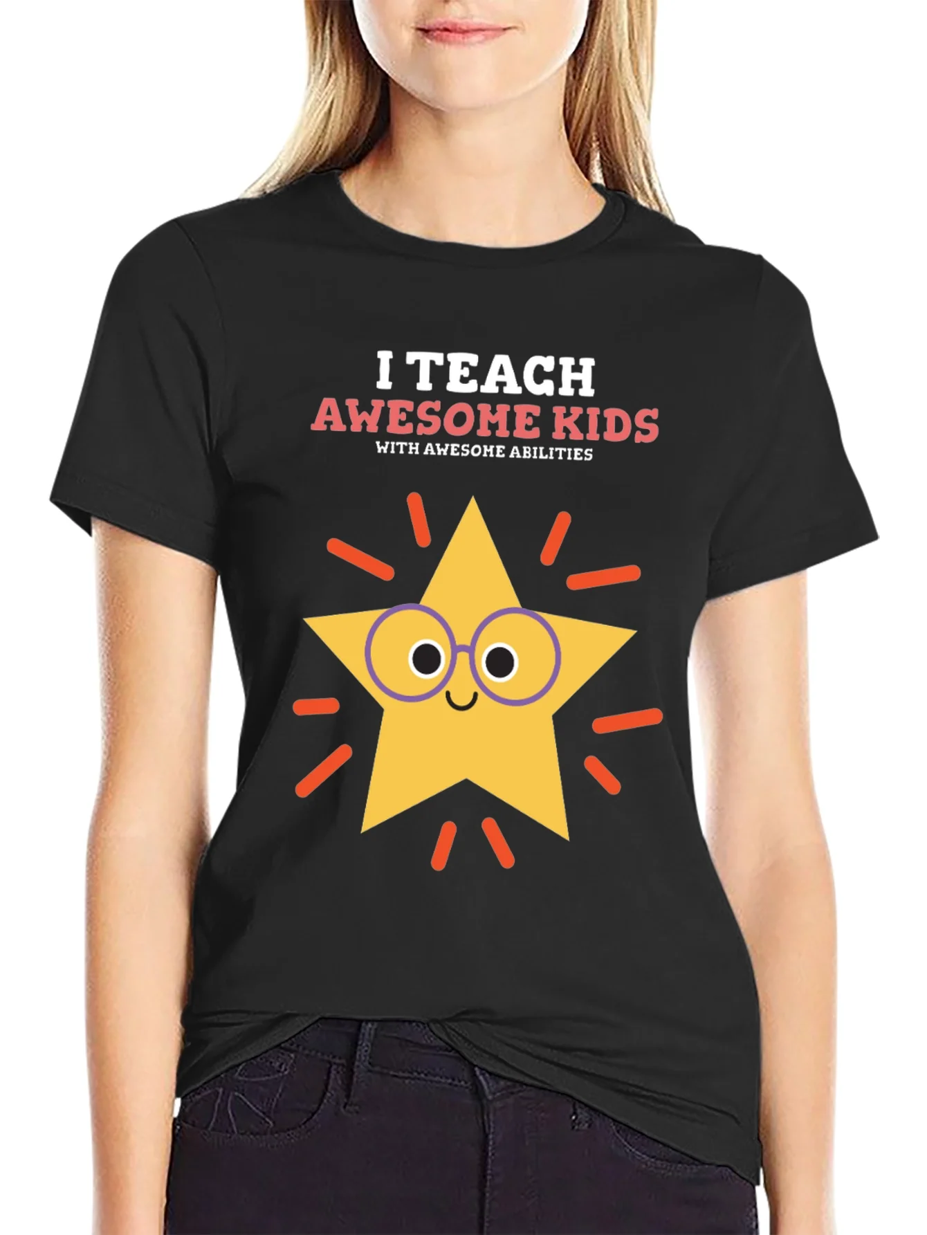 Awesome Abilities Teacher Graphic Tee