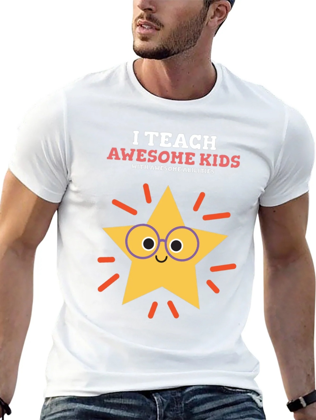 Awesome Abilities Teacher Graphic Tee